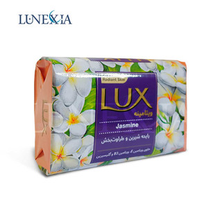 صابون لوکس حاوی ویتامین با رایحه گل یاس 90 گرمی بسته 1 عددی